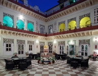 Bharatpur Laxmi Vilas gallery-courtyard