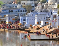 holy pushkar lake