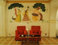 Roopangarh Fort Deluxe Room Sofa