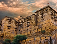 The seat of Bhati Rajputs Jaisalmer